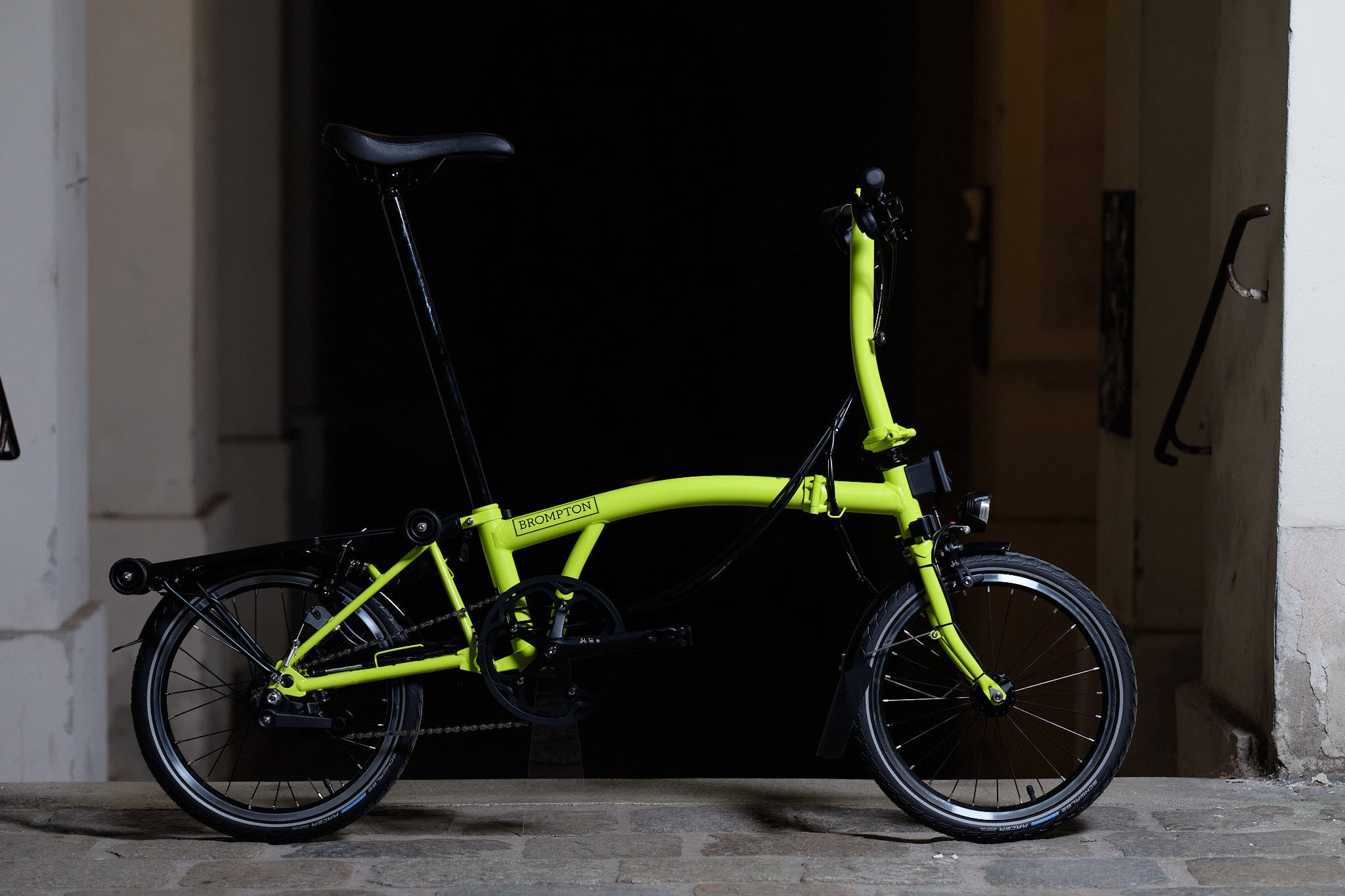 Lime Green Brompton Folding Bike Brompton Lime 全新