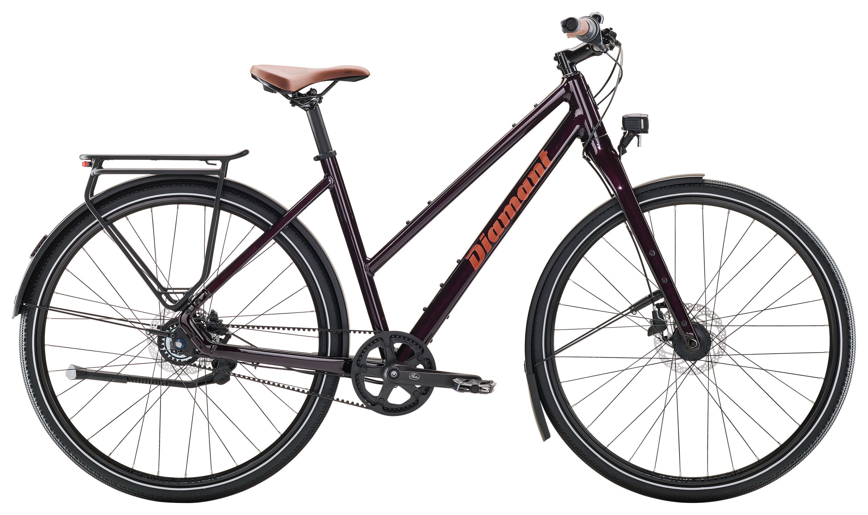 Stadtrad Diamant Mahon Style Plus Schwarzkirsch –