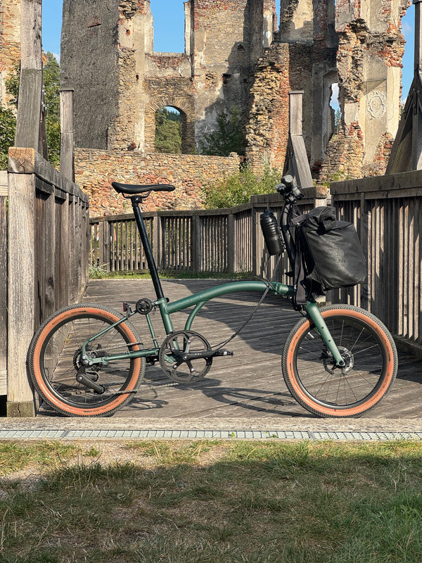 Brompton G Line forest green Gravelbike