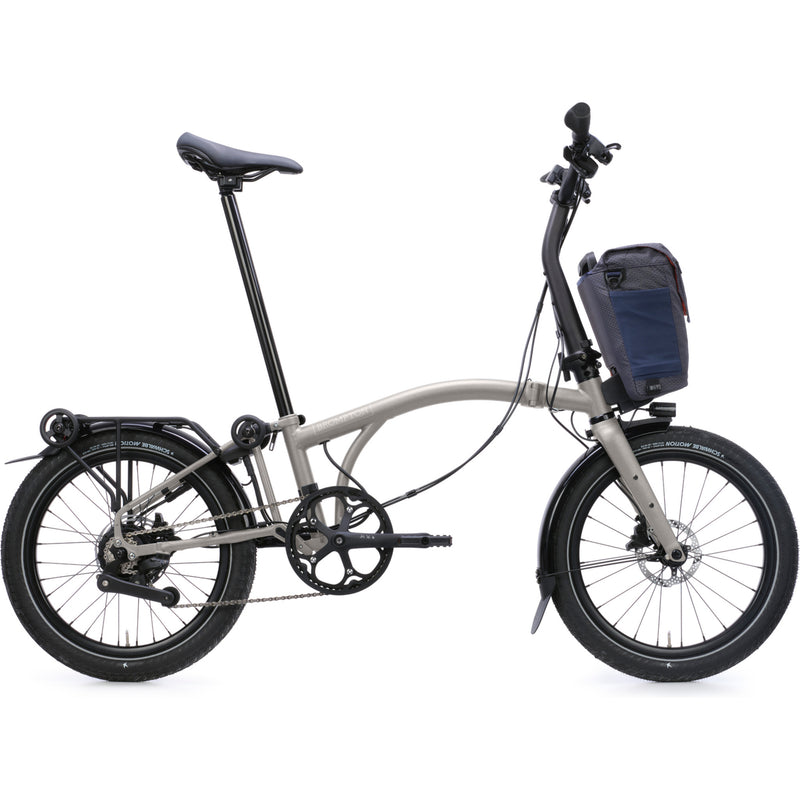 Faltrad Brompton Electric G Line City+ Traildust White