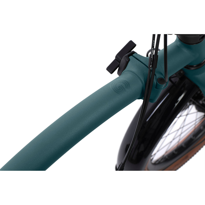 Faltrad Brompton G Line Forest Green mit Dynamobeleuchtung