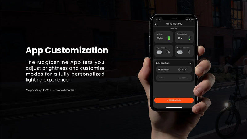 Magicshine VTG 1000 Brompton Lichtset