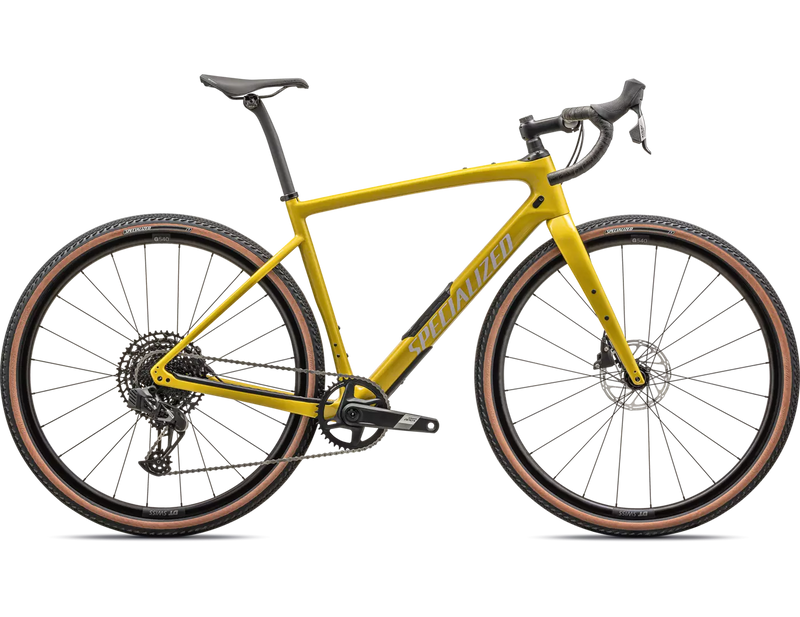 Gravelbike Specialized Diverge Comp Carbon Metallic Sulfur