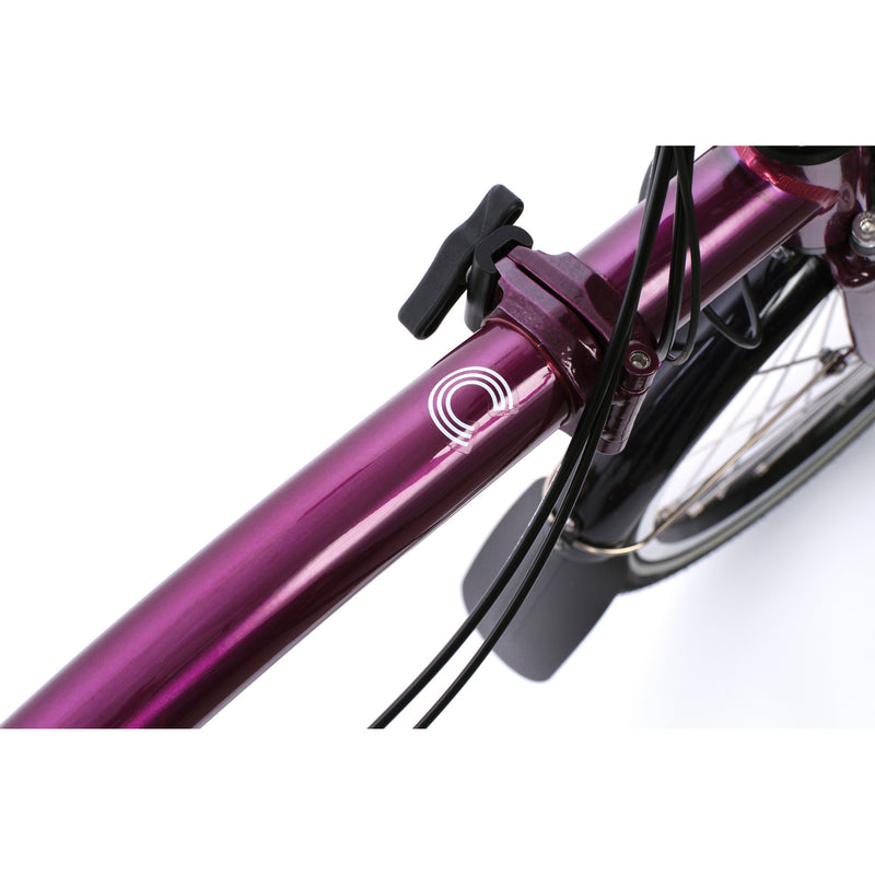 Faltrad Brompton Electric C Line High Amethyst Lacquer