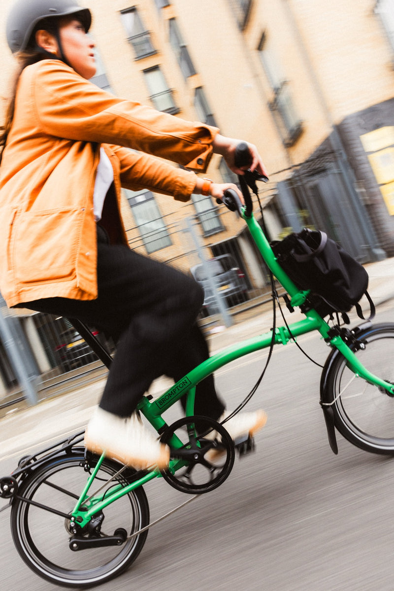 Faltrad Brompton C Line Explore High Palm Green 12-Gang