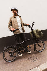 Faltrad Brompton C Line Explore High Red Plum 12-Gang