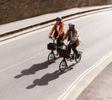 Faltrad Brompton C Line Explore Mid Red Plum 12-Gang