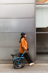 Faltrad Brompton C Line Explore High Cloud Metallic 12-Gang
