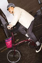 Faltrad Brompton C Line Explore Mid Red Plum 12-Gang