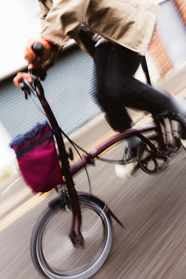 Faltrad Brompton C Line Explore High Red Plum 12-Gang