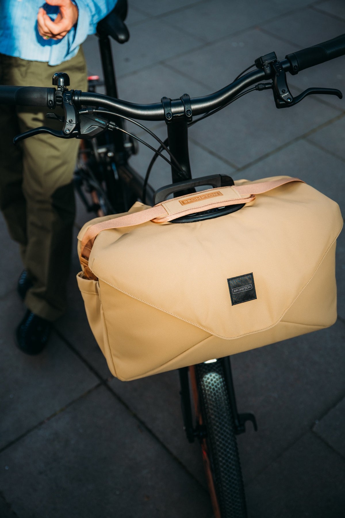 Tasche Brompton Electric Zip Bag Large Sand –