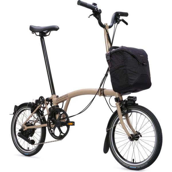 Faltrad Brompton Electric C Line Mid Dune Sand