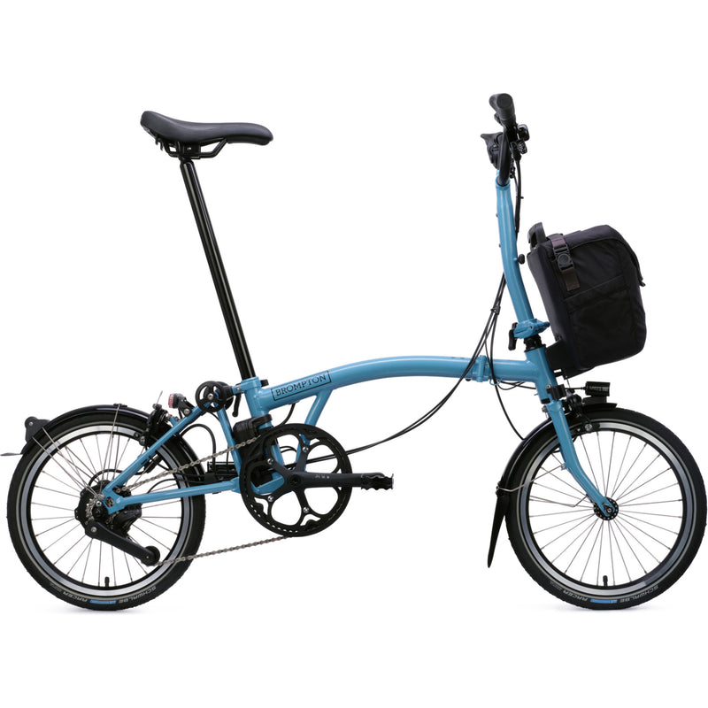 Faltrad Brompton Electric C Line High Cloud Metallic