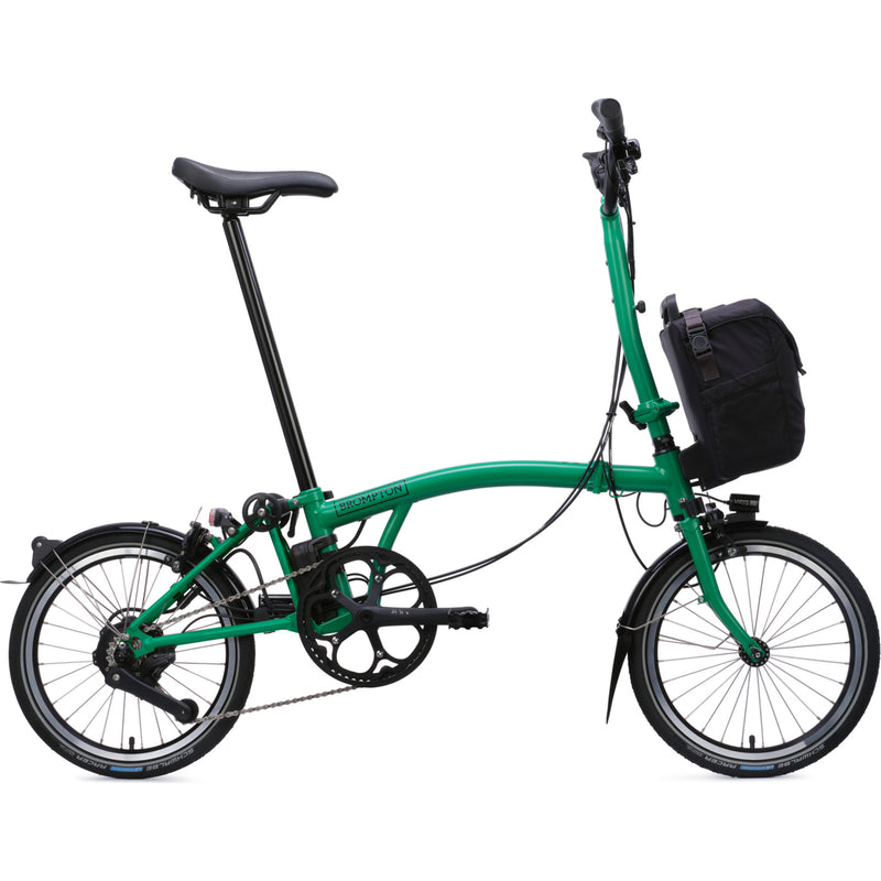 Faltrad Brompton Electric C Line High Palm Green