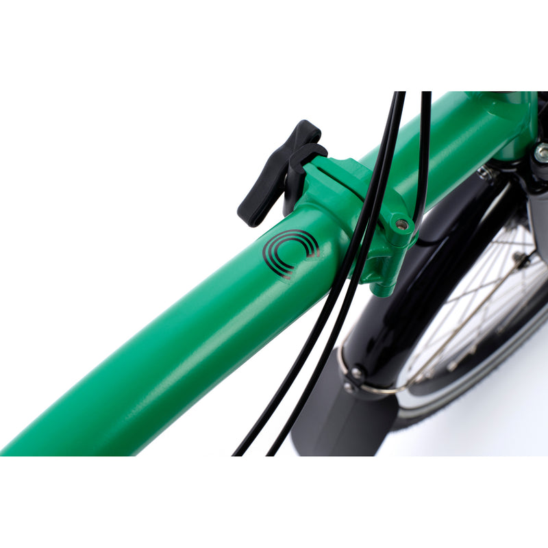 faltrad rennrad Faltrad Brompton C Line High Palm Green 12-Gang – Citybiker.at