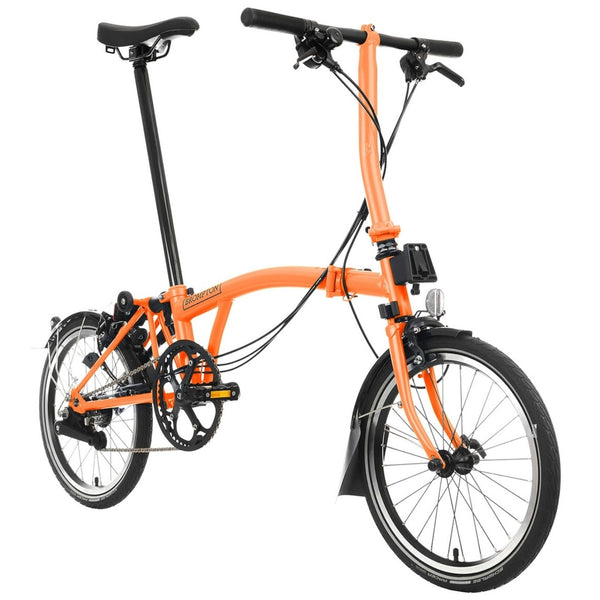 Brompton C Line Urban Low Sunset Orange 2-Gang