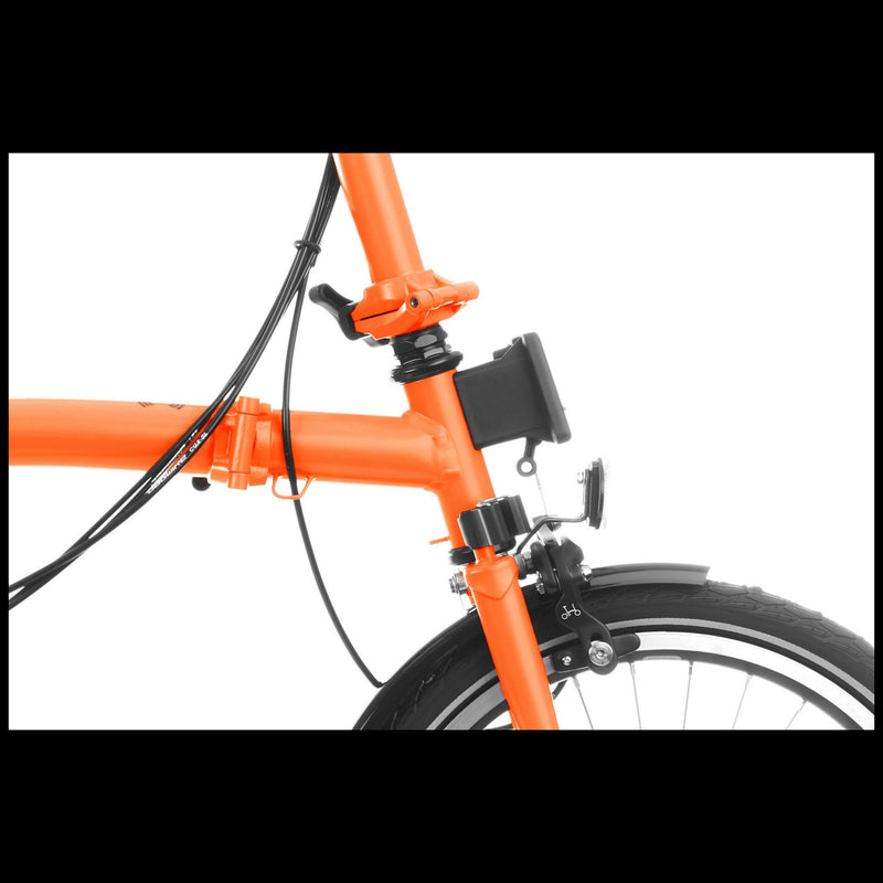 Brompton C Line Urban Mid Sunset Orange 2-Gang