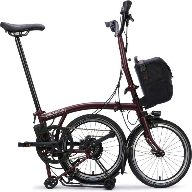 Faltrad Brompton Electric C Line High Red Plum