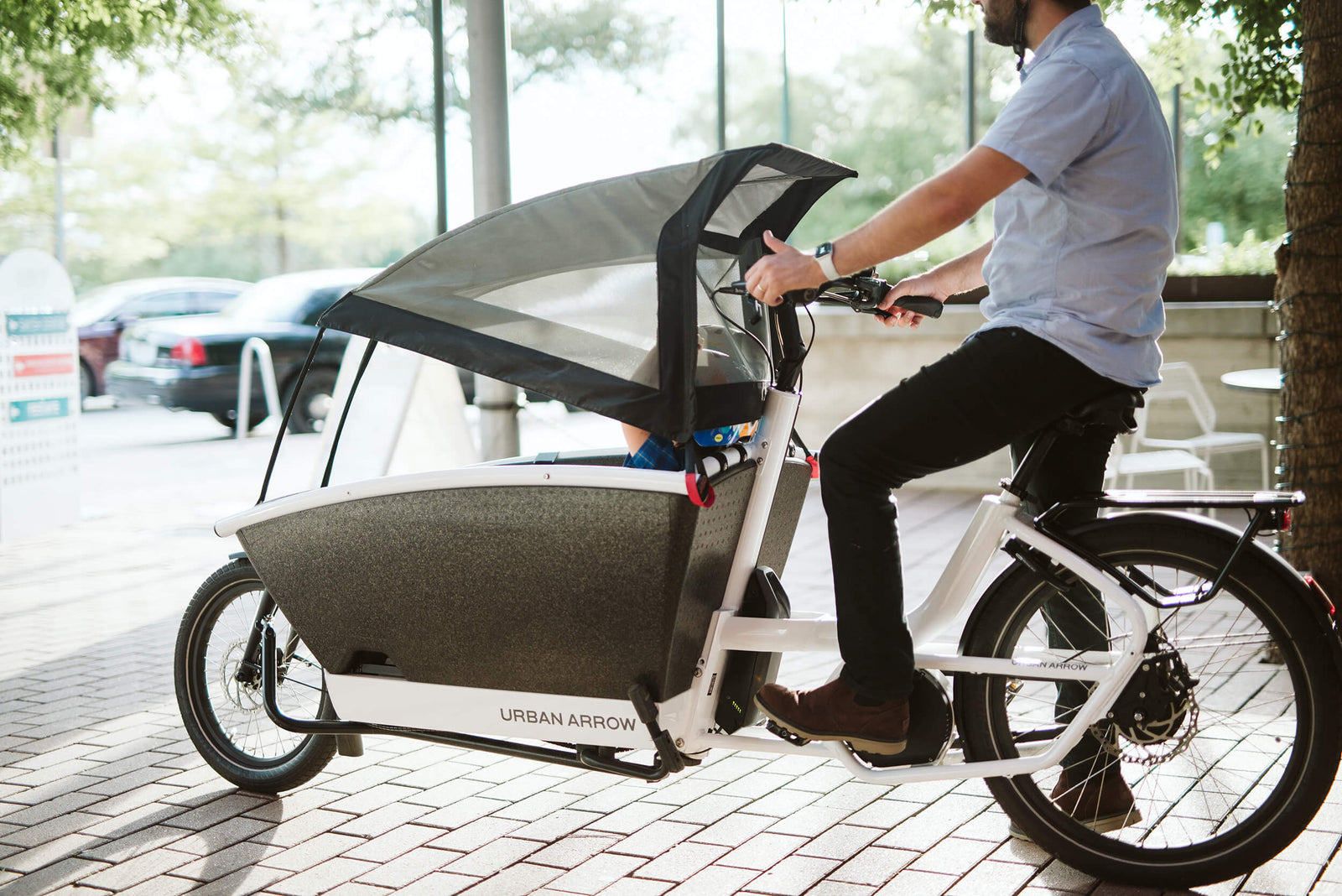 Urban Arrow Sonnenschutz – Citybiker.at