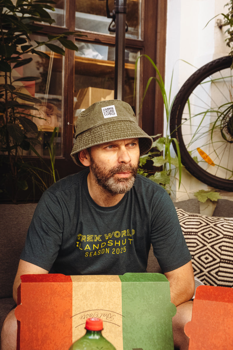 Citybiker Cycling Club Bucket Hat Vintage Cotton