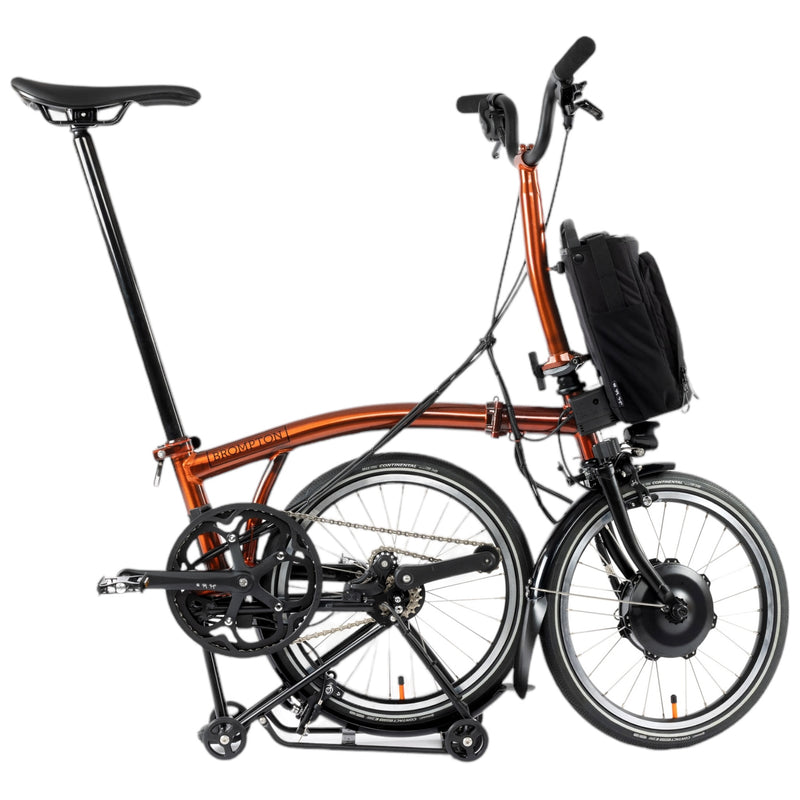 Faltrad Brompton Electric C Line Urban Mid Flame Lacquer 4-Gang