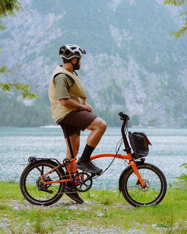 Faltrad Brompton Electric G Line Adventure Orange