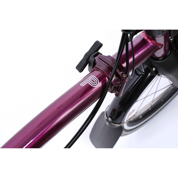 Faltrad Brompton Electric P Line High Amethyst Lacquer