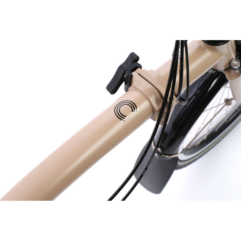 Faltrad Brompton Electric C Line High Dune Sand