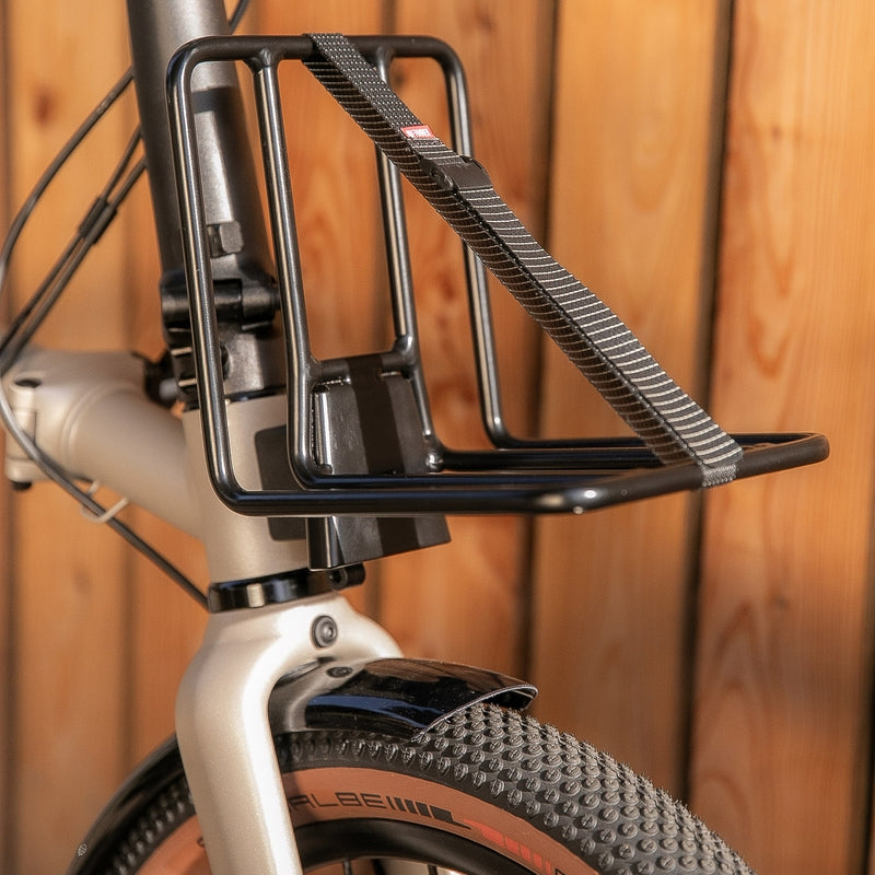 front gepäckträger mountainbike Fahrer Front Rack für Brompton V2 – Citybiker.at