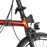 Brompton C Line Explore Mid Flame Lacquer 6-Gang