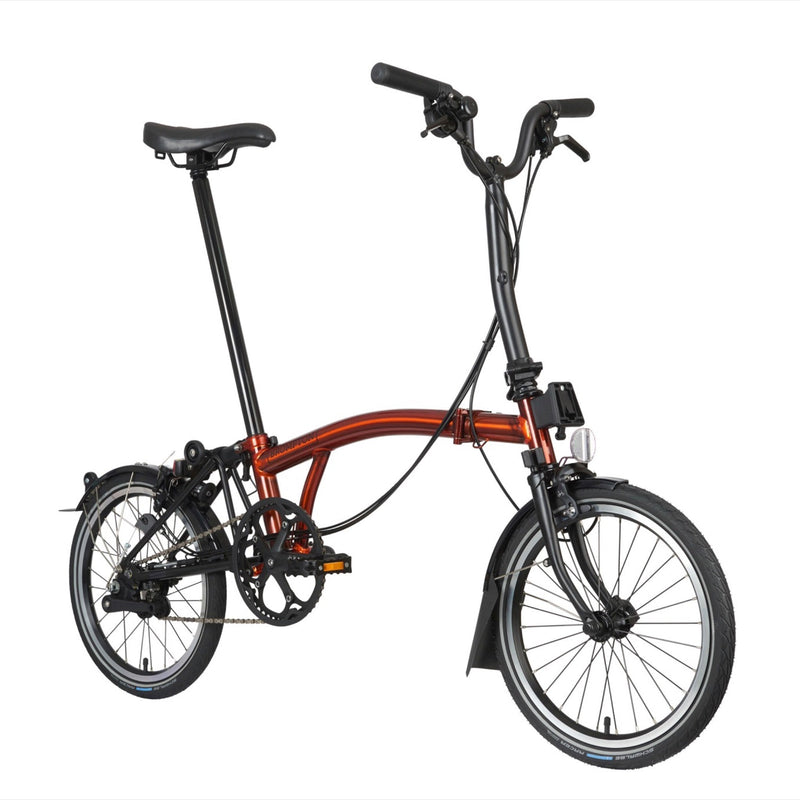 Brompton C Line Explore Mid Flame Lacquer 6-Gang