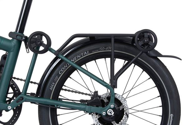 Brompton G Line Upgrade - ADV Roller Rack und Schutzbleche