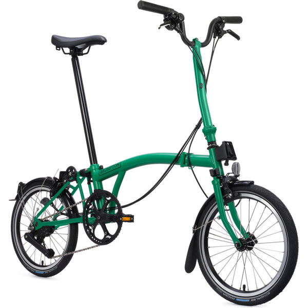 Faltrad Brompton C Line Explore High Palm Green 12-Gang