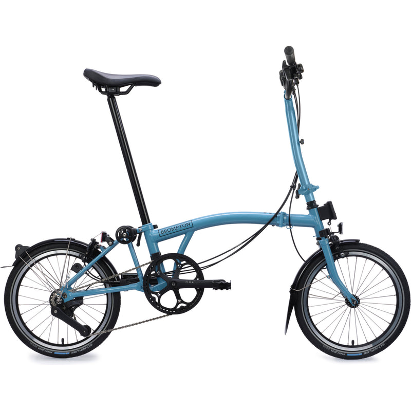 Faltrad Brompton C Line Explore High Cloud Metallic 12-Gang