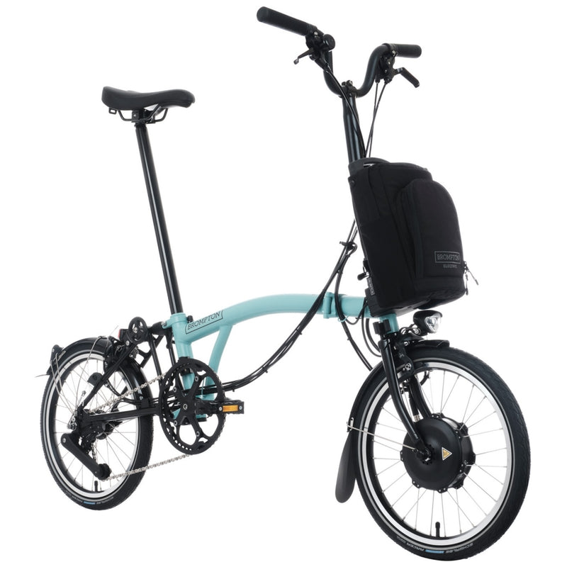Faltrad Brompton Electric C Line Explore High Turkish Green 12-Gang