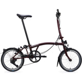 Faltrad Brompton C Line Explore High Red Plum 12-Gang
