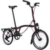 Faltrad Brompton C Line Explore High Red Plum 12-Gang