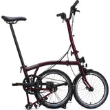 Faltrad Brompton C Line Explore High Red Plum 12-Gang