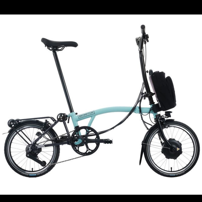 Faltrad Brompton Electric C Line Explore High Turkish Green 12-Gang