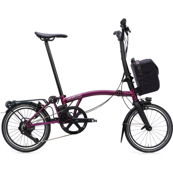 Faltrad Brompton Electric P Line High Amethyst Lacquer