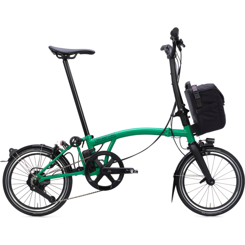 Faltrad Brompton Electric P Line High Palm Green