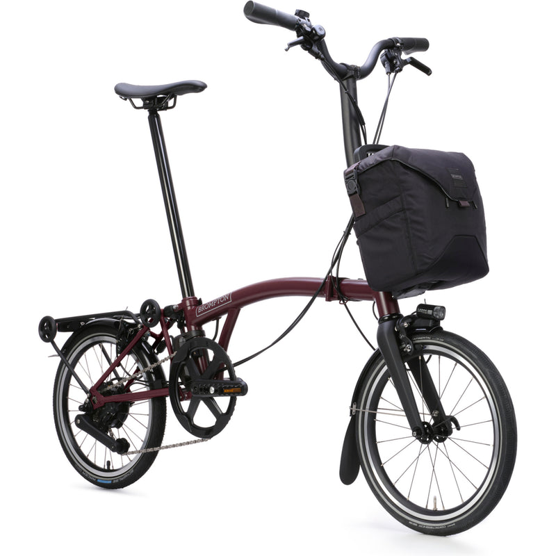 Faltrad Brompton Electric P Line High Red Plum