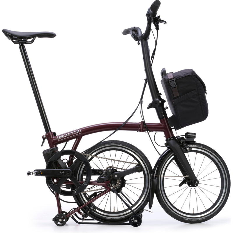 Faltrad Brompton Electric P Line High Red Plum