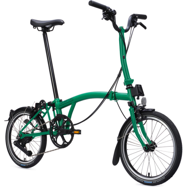 Faltrad Brompton C Line Explore Mid Palm Green 12-Gang