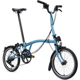 Faltrad Brompton C Line Explore Mid Cloud Metallic 12-Gang