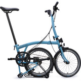 Faltrad Brompton C Line Explore Mid Cloud Metallic 12-Gang