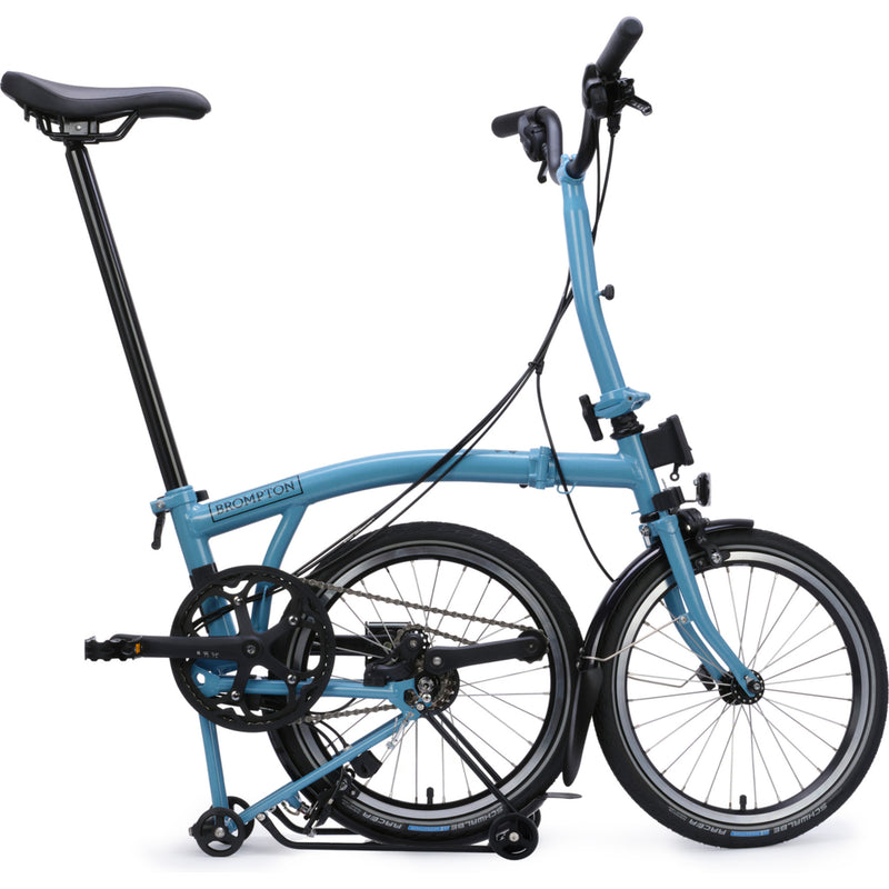 Faltrad Brompton C Line Explore Mid Cloud Metallic 12-Gang