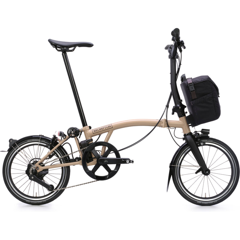 Faltrad Brompton Electric P Line Mid Dune Sand