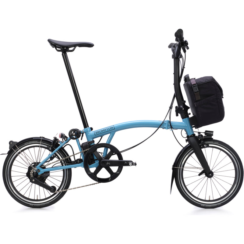 Faltrad Brompton Electric P Line Mid Cloud Metallic