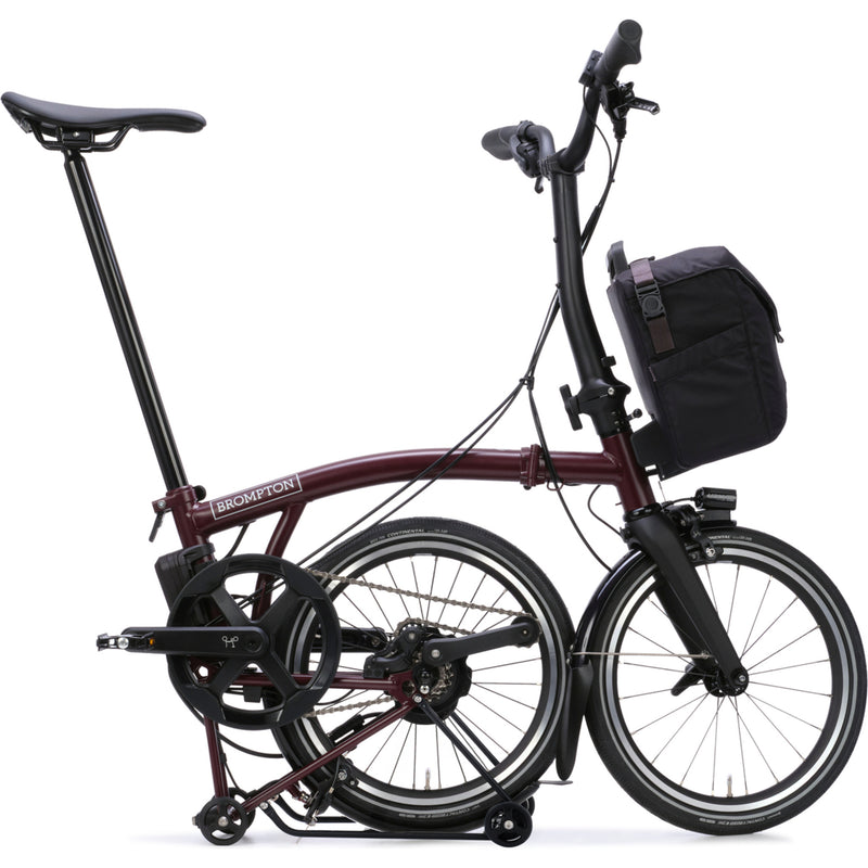 Faltrad Brompton Electric P Line Mid Red Plum